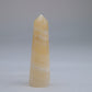 Yellow Banded Calcite Tower 65mm 26g - Luna Panther