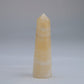 Yellow Banded Calcite Tower 65mm 26g - Luna Panther