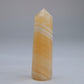 Yellow Banded Calcite Tower 65mm 37g - Luna Panther