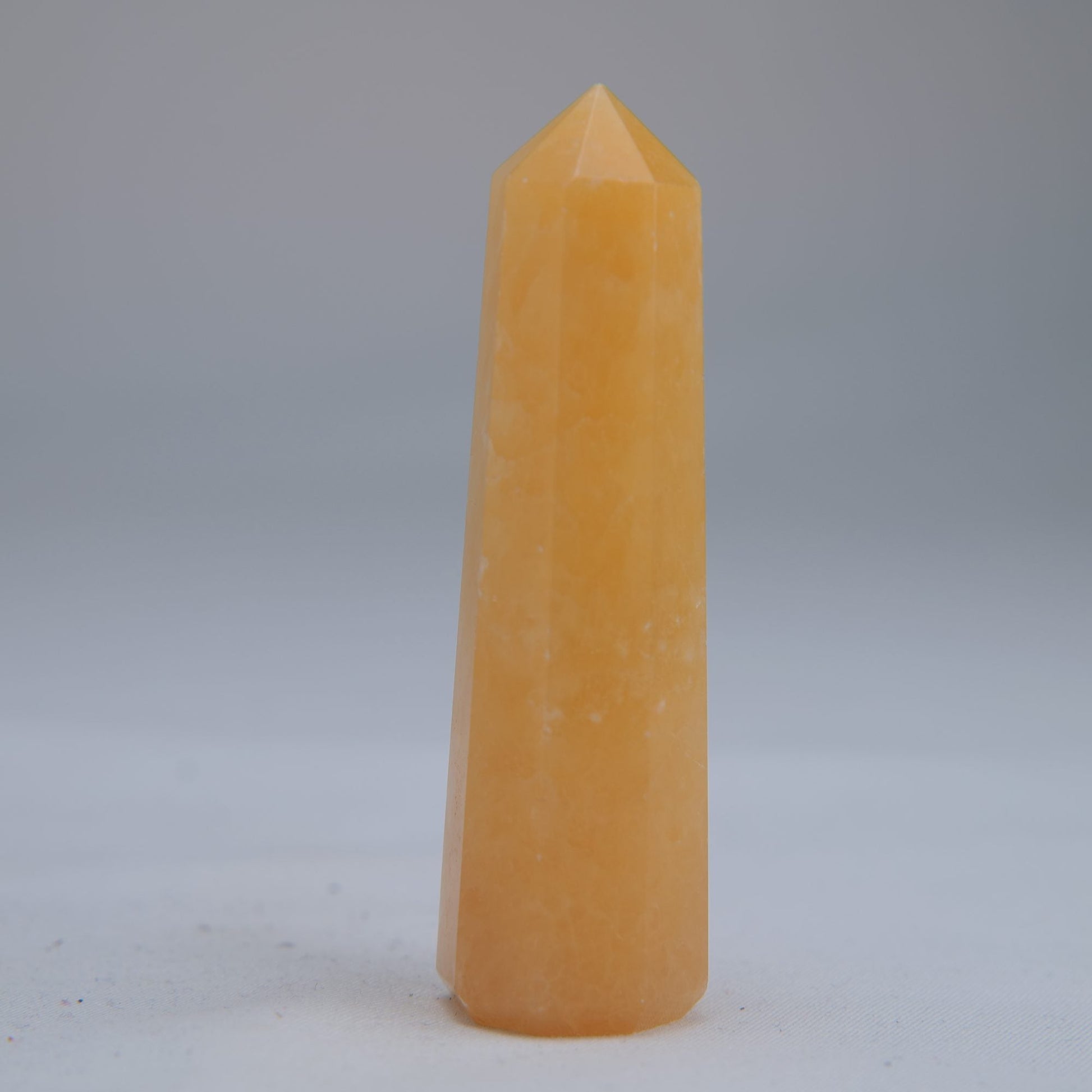 Yellow Banded Calcite Tower 70mm 42g - Luna Panther