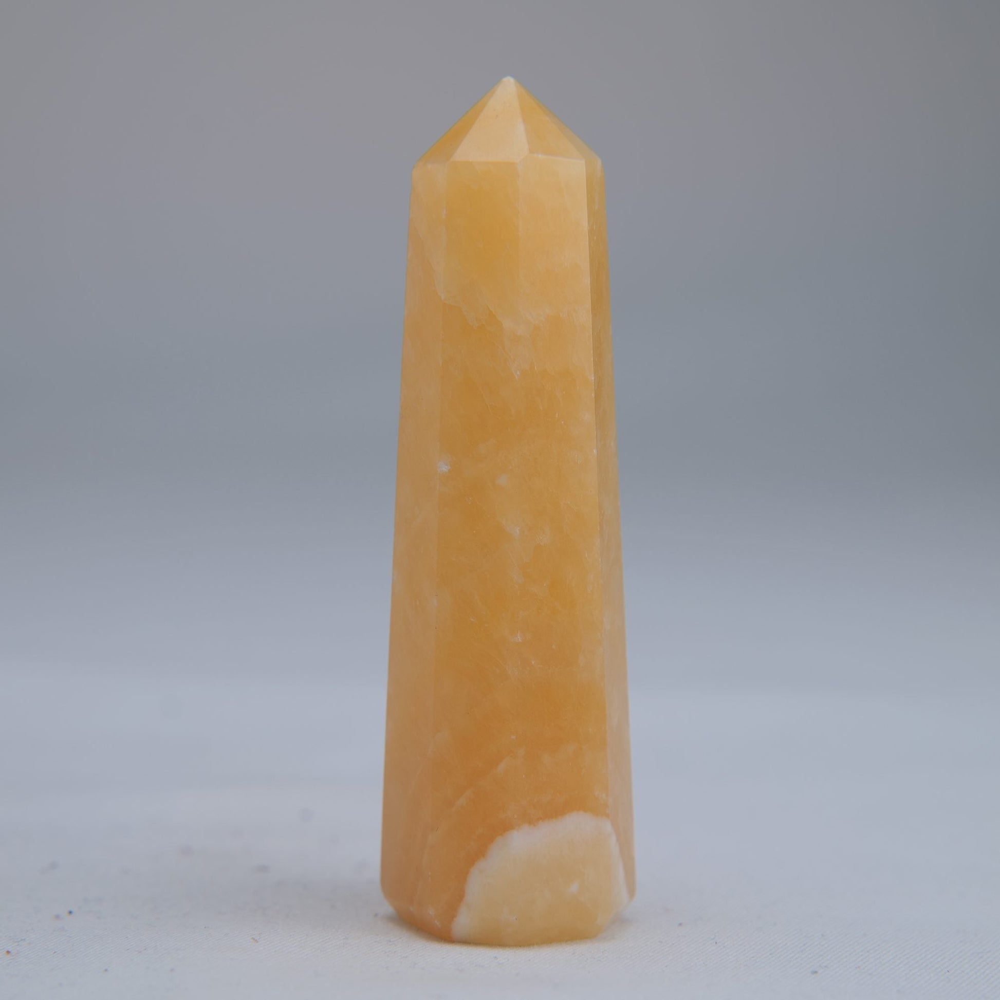 Yellow Banded Calcite Tower 70mm 42g - Luna Panther