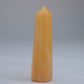 Yellow Banded Calcite Tower 70mm 42g - Luna Panther