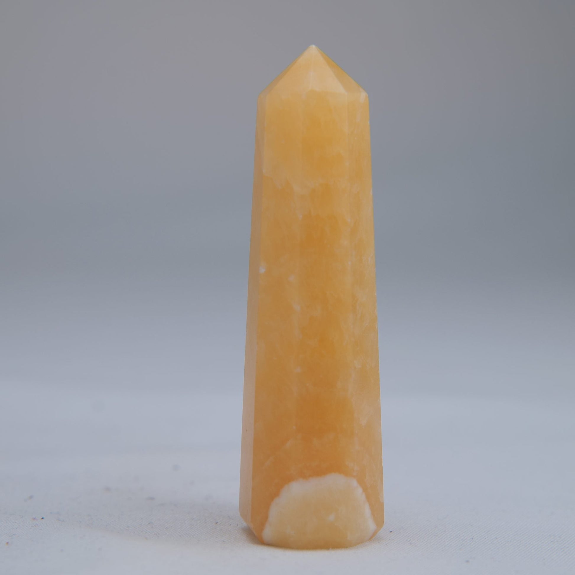 Yellow Banded Calcite Tower 70mm 42g - Luna Panther