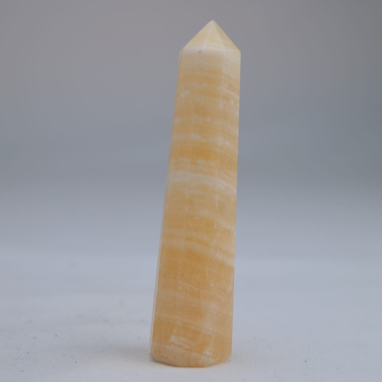 Yellow Banded Calcite Tower 72mm 34g - Luna Panther
