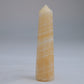 Yellow Banded Calcite Tower 72mm 34g - Luna Panther