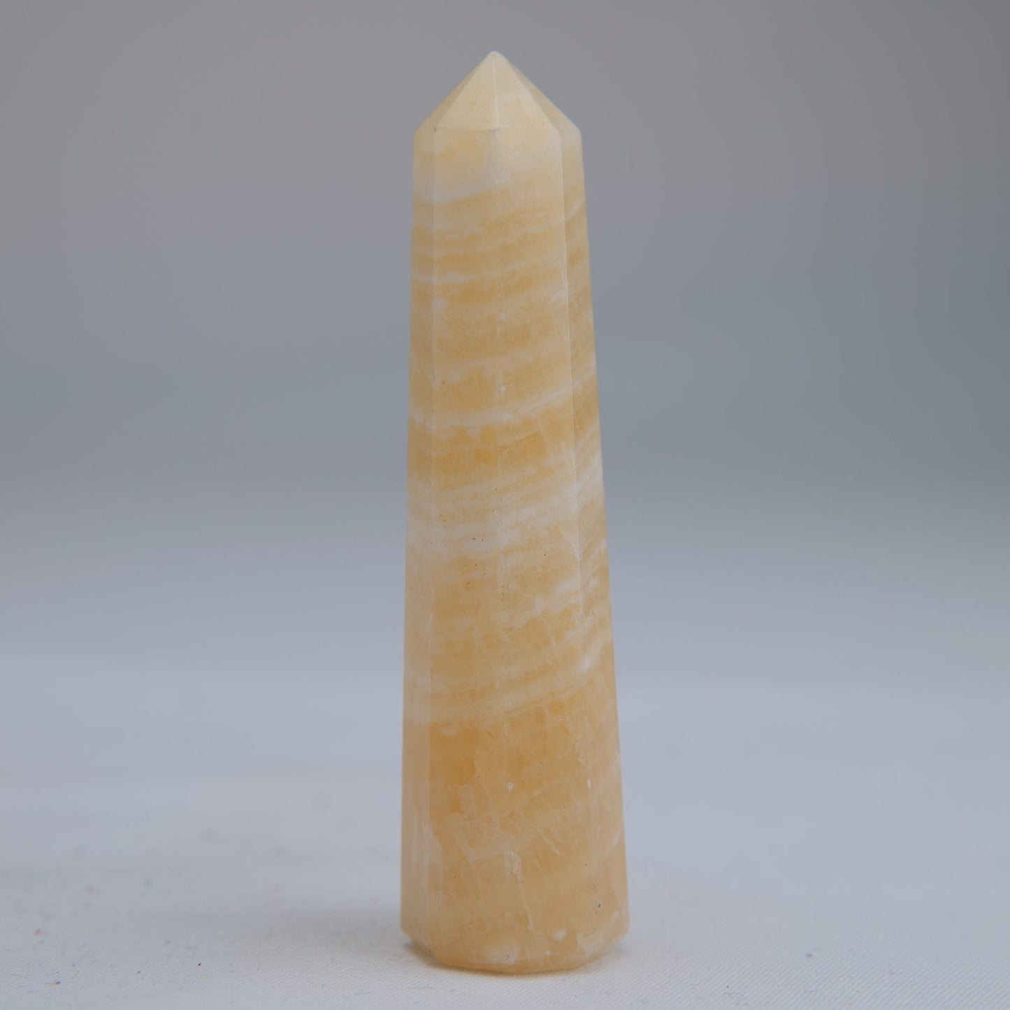 Yellow Banded Calcite Tower 72mm 34g - Luna Panther