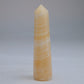 Yellow Banded Calcite Tower 72mm 34g - Luna Panther