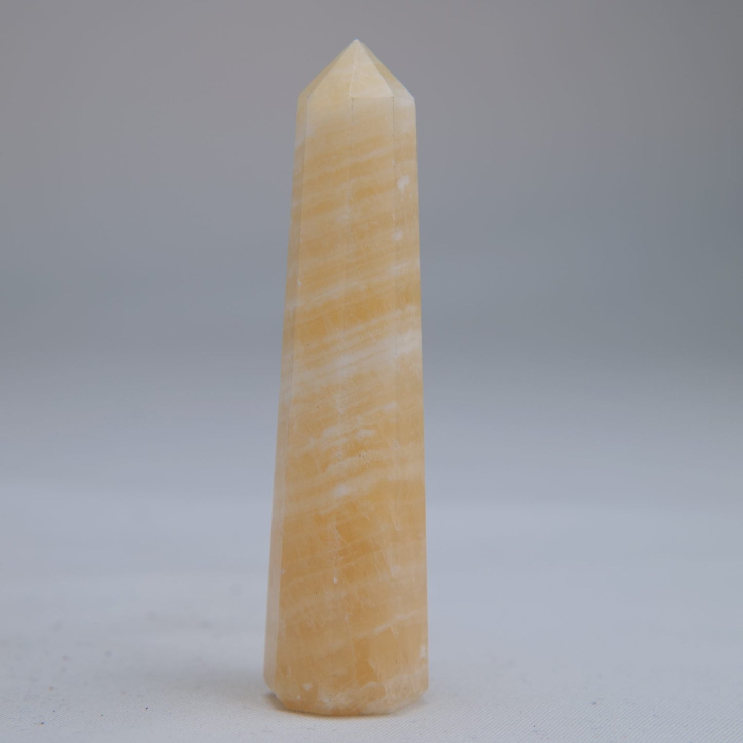 Yellow Banded Calcite Tower 72mm 34g - Luna Panther