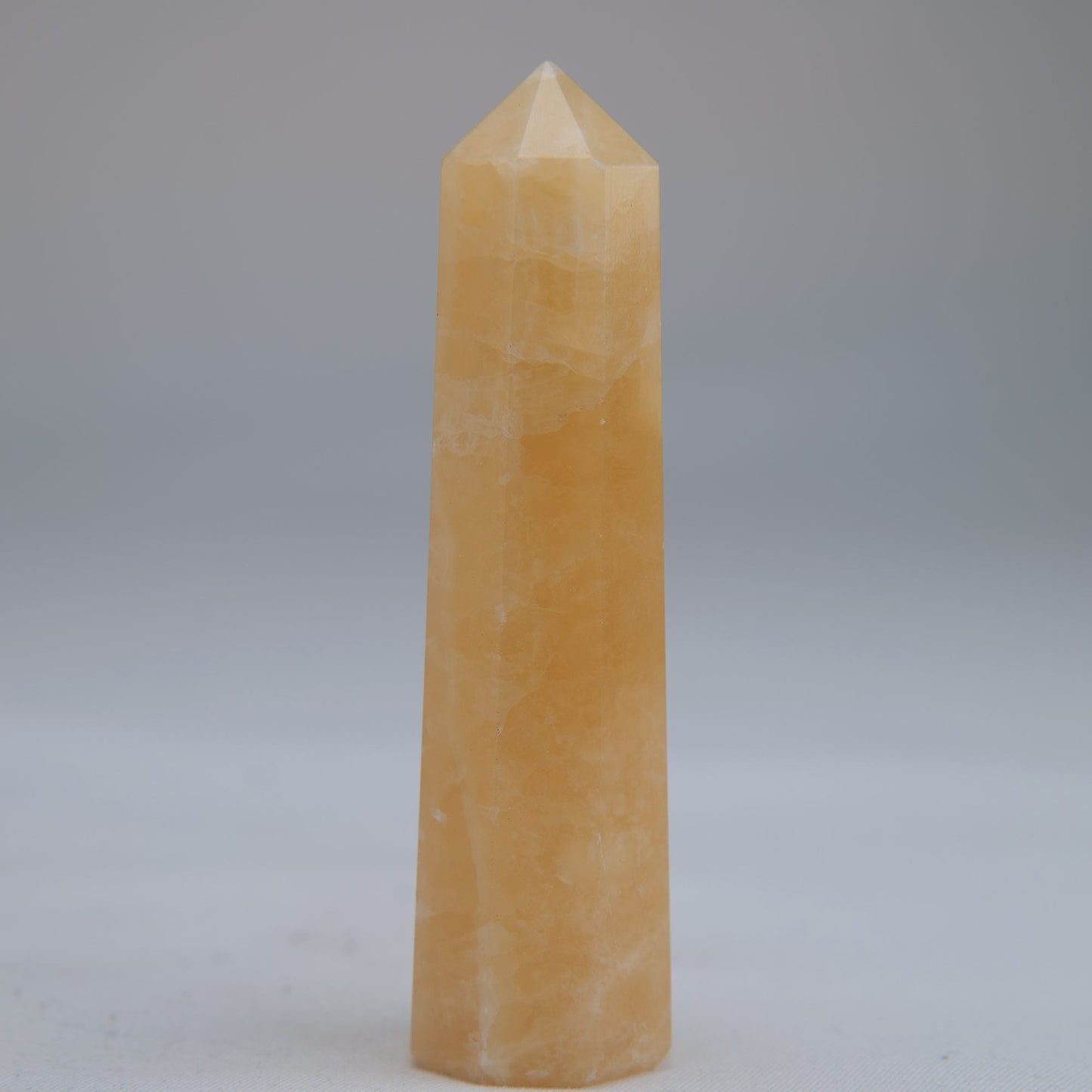 Yellow Banded Calcite Tower 72mm 47g - Luna Panther