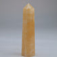 Yellow Banded Calcite Tower 72mm 47g - Luna Panther