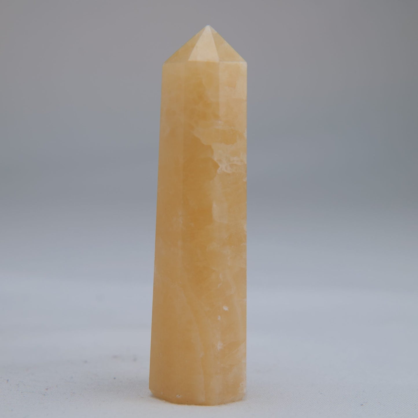 Yellow Banded Calcite Tower 72mm 47g - Luna Panther