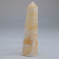 Yellow Banded Calcite Tower 75mm 47g - Luna Panther