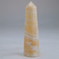 Yellow Banded Calcite Tower 75mm 47g - Luna Panther