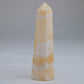Yellow Banded Calcite Tower 75mm 47g - Luna Panther