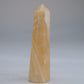 Yellow Banded Calcite Tower 75mm 48g - Luna Panther