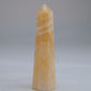 Yellow Banded Calcite Tower 75mm 48g - Luna Panther