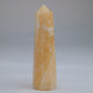 Yellow Banded Calcite Tower 75mm 48g - Luna Panther
