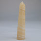 Yellow Banded Calcite Tower 80mm 43g - Luna Panther
