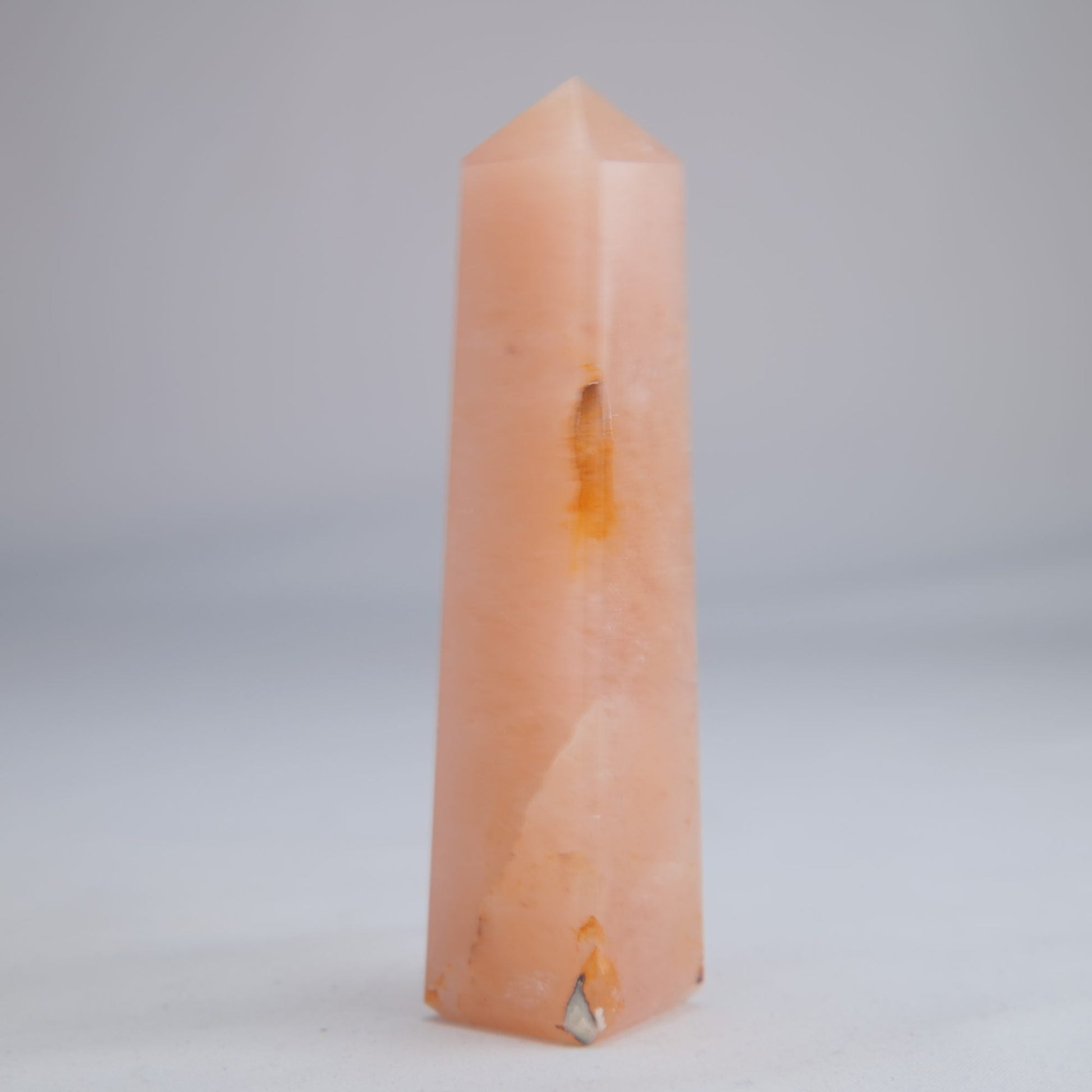Yellow Jade Crystal Tower 103g - Luna Panther