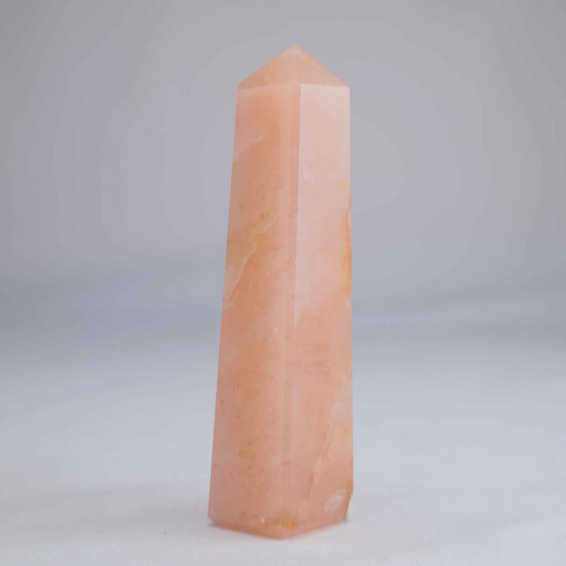 Yellow Jade Crystal Tower 103g - Luna Panther