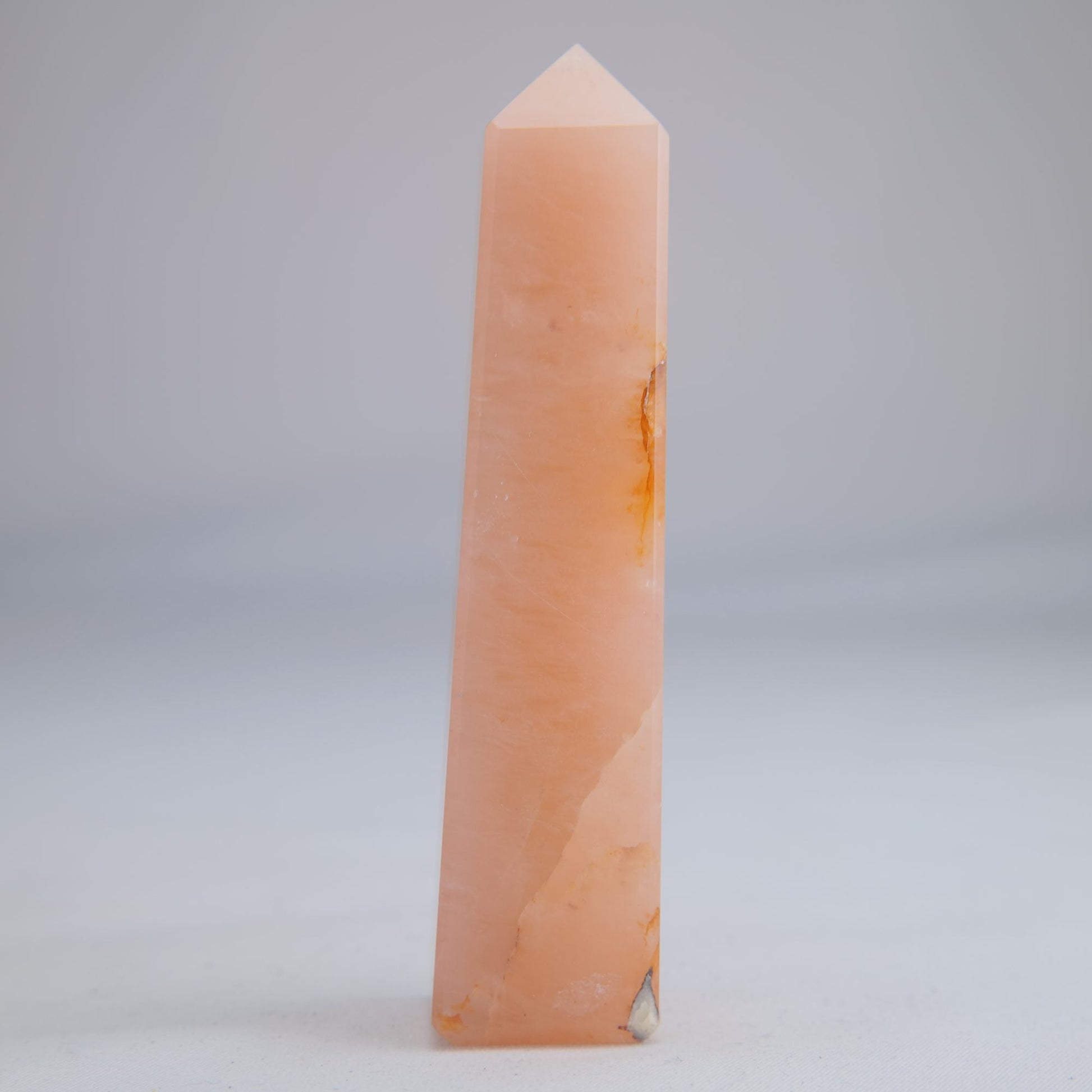 Yellow Jade Crystal Tower 103g - Luna Panther