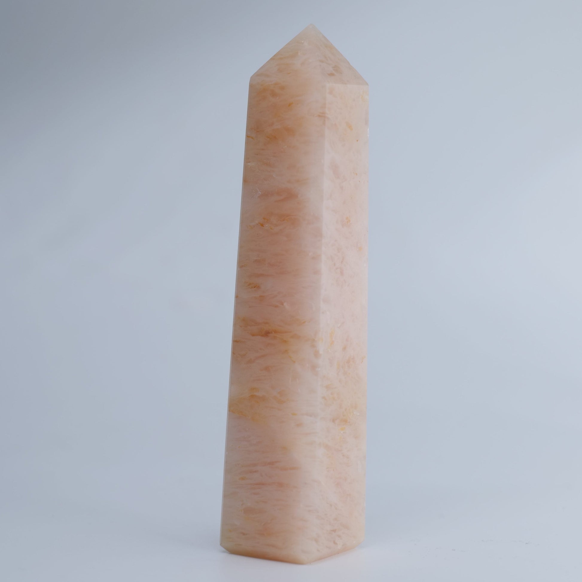 Yellow Jade Crystal Tower 112g - Luna Panther