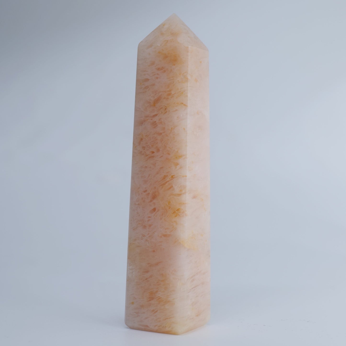 Yellow Jade Crystal Tower 112g - Luna Panther
