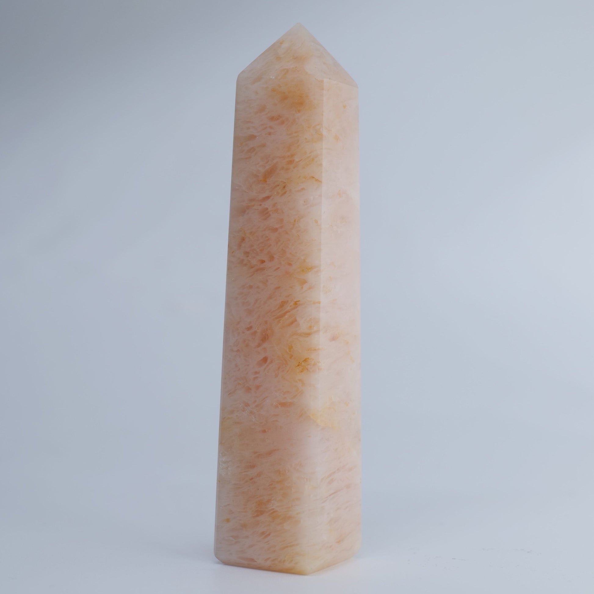 Yellow Jade Crystal Tower 112g - Luna Panther