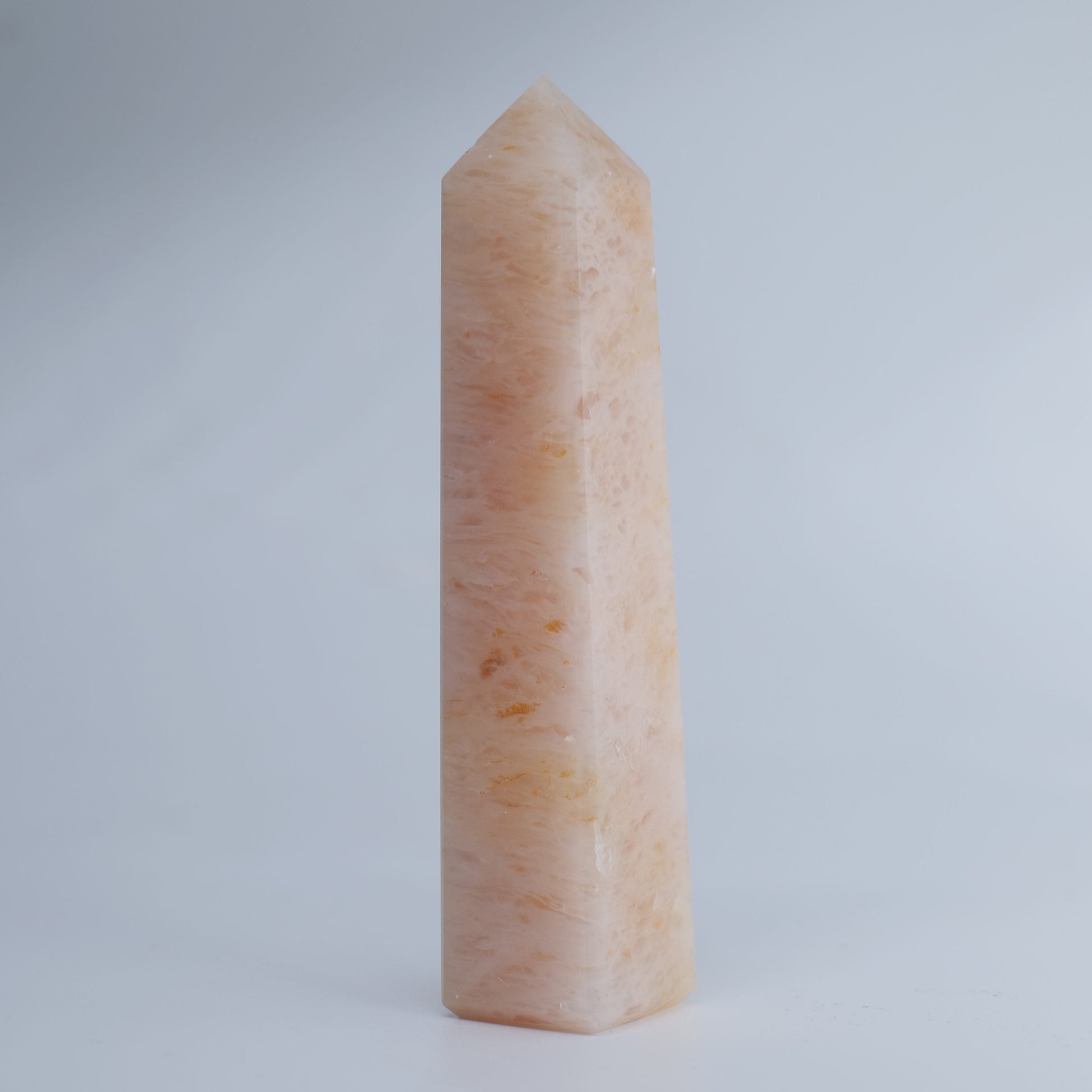Yellow Jade Crystal Tower 112g - Luna Panther