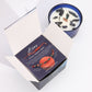 Zodiac Crystal Candle with Gemstone Bracelet - Aries - Luna Panther