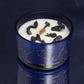 Zodiac Crystal Candle with Gemstone Bracelet - Cancer - Luna Panther