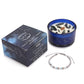 Zodiac Crystal Candle with Gemstone Bracelet - Cancer - Luna Panther
