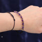 Zodiac Crystal Candle with Gemstone Bracelet - Capricorn - Luna Panther