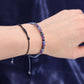 Zodiac Crystal Candle with Gemstone Bracelet - Sagittarius - Luna Panther